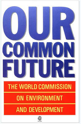 Brundtland report: “Our common future”